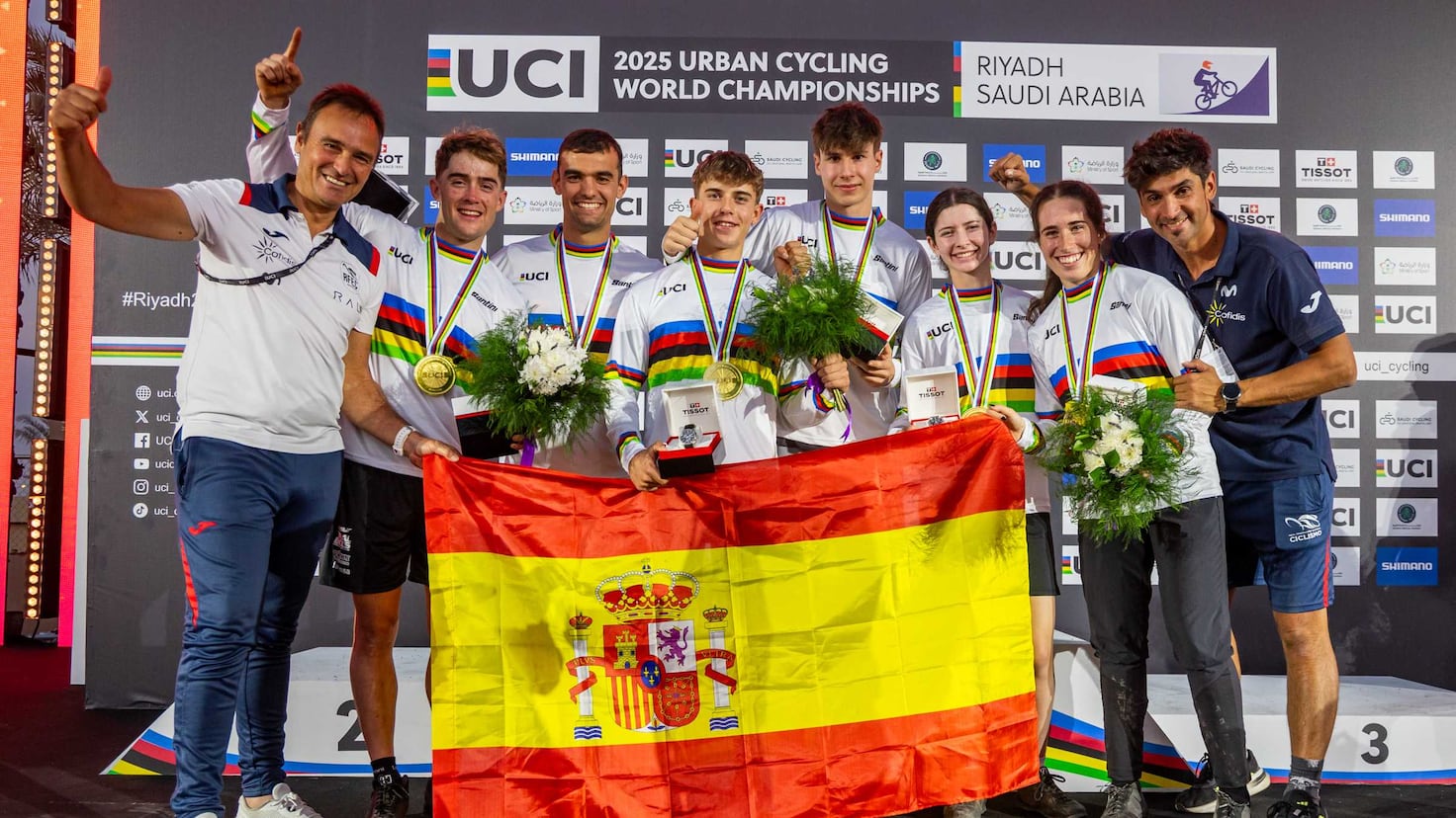 La Selección conquista su séptimo título mundial seguido por equipos