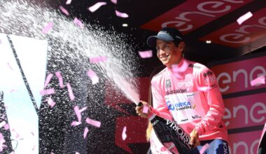 El Giro de Italia se despide de Esteban Chaves