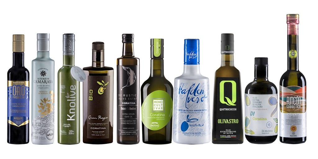 Cinco aceites de oliva españoles entre los diez mejores del mundo