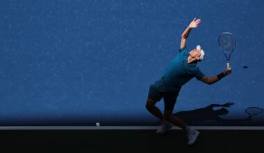 Estos son los tenistas que más dobles faltas han hecho en 2025. Foto: Gettyimages