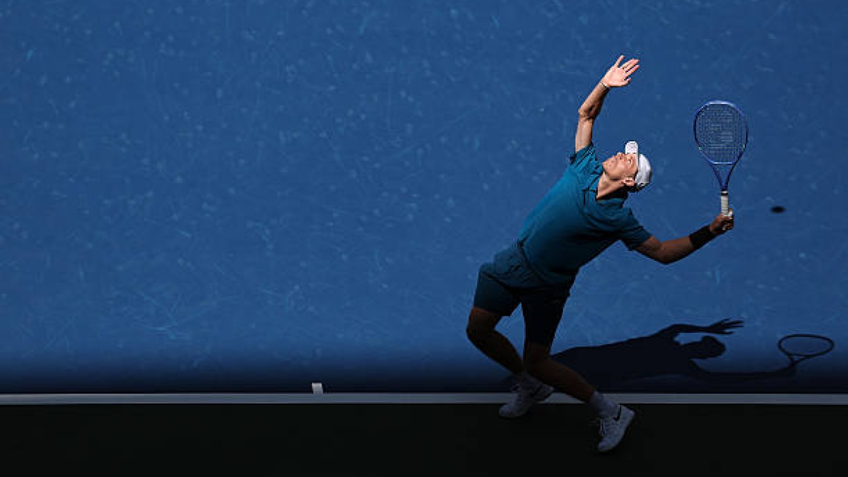 Estos son los tenistas que más dobles faltas han hecho en 2025. Foto: Gettyimages
