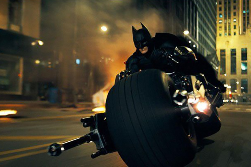 Christopher Nolan y las ruedas del batmóvil: elogio del cine inverosímil 1 The Dark Knight. Imagen Warner Bros. cine