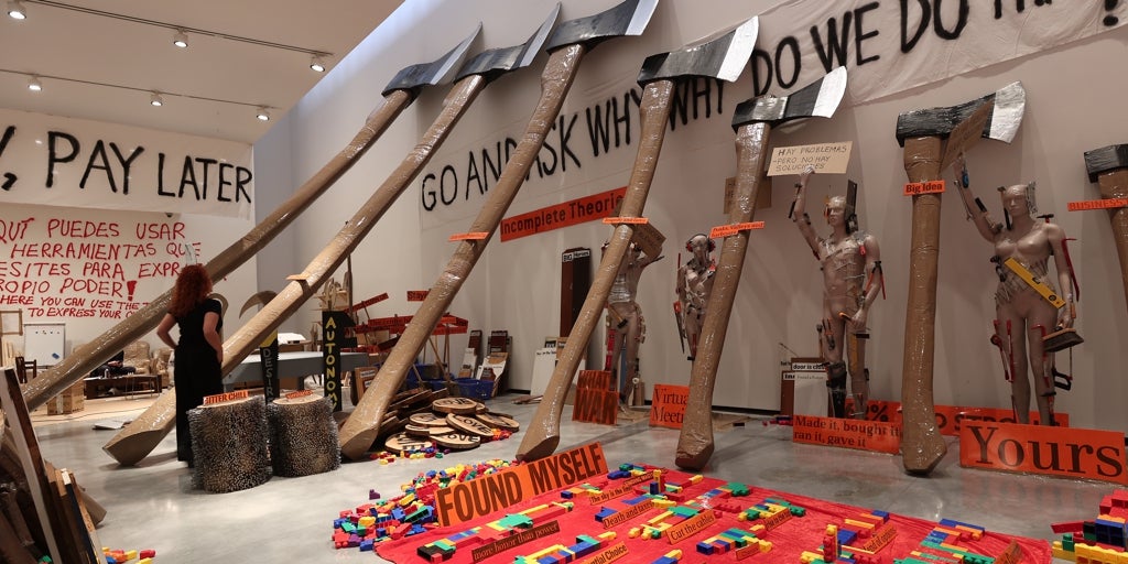 El vocabulario de Thomas Hirschhorn