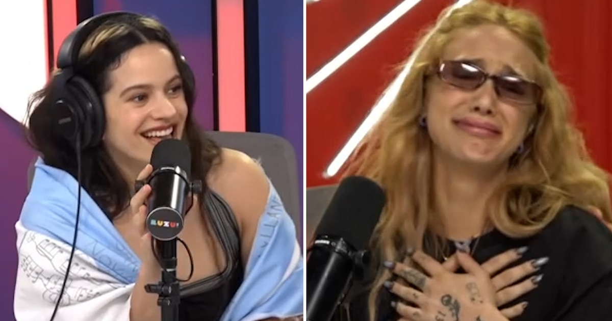 La reacción de Ángela Torres después de cantar a dúo con Rosalía: “¿Querés ser mi novia?"