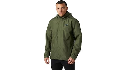 Vista de la chaqueta Helly Hansen con descuento en Amazon.