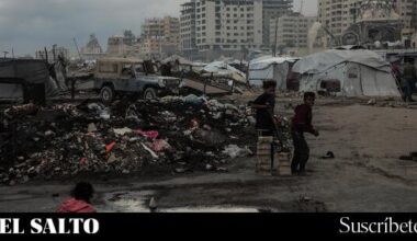 La población gazatí se prepara para pasar el invierno entre el frío y los escombros - El Salto