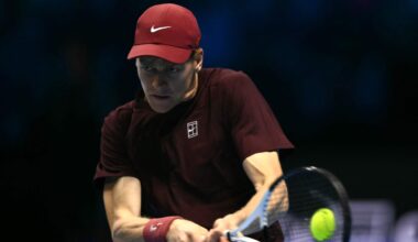 Jannik Sinner-Alexander Zverev, en directo: fase de grupos de las ATP Finals hoy en vivo online