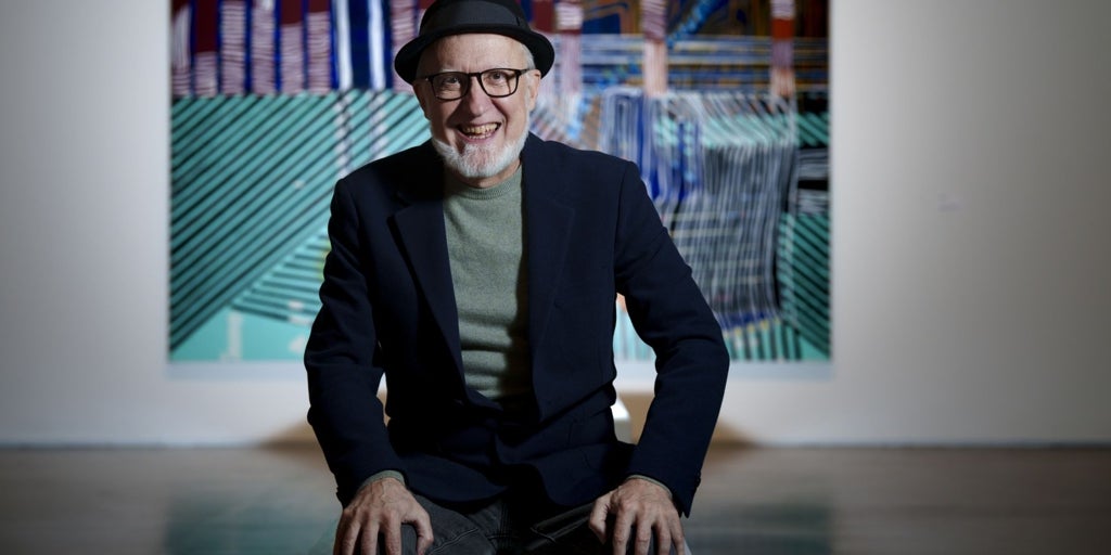 'Ese barco en la montaña', de Juan Uslé en el Museo Reina Sofía: la navegación necesaria