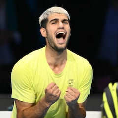 Resumen y resultado del Carlos Alcaraz-Lorenzo Musetti: fase de grupos de las ATP Finals en vivo online