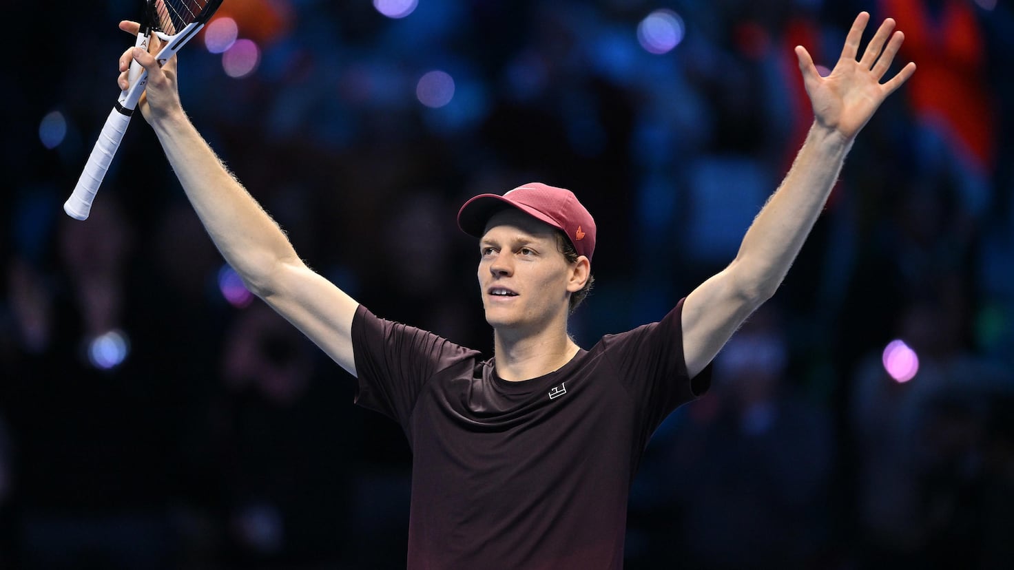 La doble estadística que lidera Sinner por primera vez en la historia
