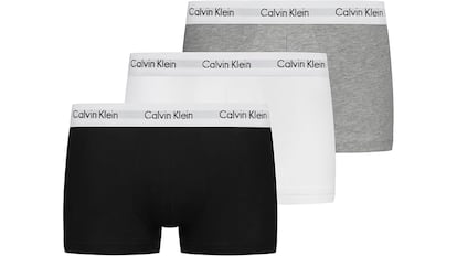Vista de los calzoncillos Calvin Klein con descuento en Amazon.