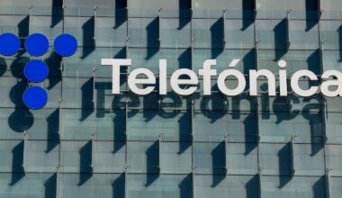 Sede de Telefónica  en Madrid.