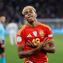 Lamine no se borra de España