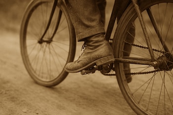 Lenz adoptó la bicicleta de