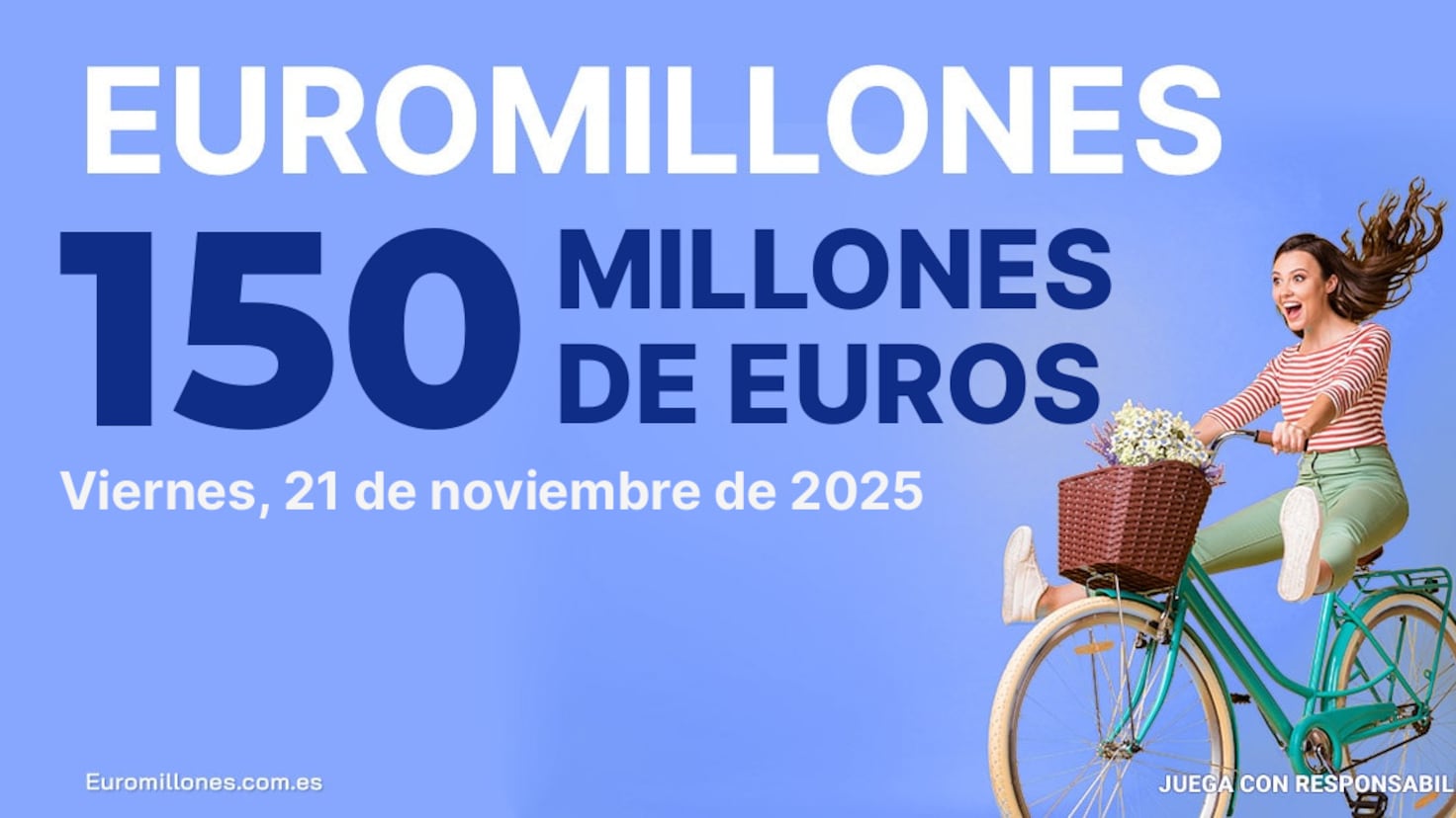 Euromillones: comprobar los resultados del sorteo de hoy, viernes 21 de noviembre