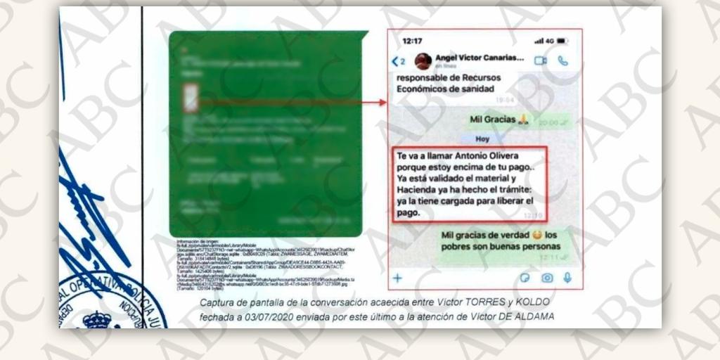 «Estoy encima de tu pago»