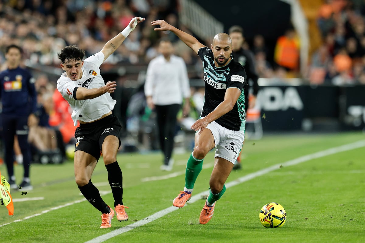 Valencia y Betis firman un insípido empate en Mestalla | Fútbol | Deportes