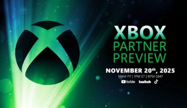 Anunciado un Xbox Partner Preview para el jueves 20 de noviembre