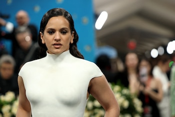 Rosalia posa durante la MET