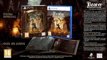 The Bearer and The Last Flame, un soulslike hecho en España, anuncia dos ediciones físicas para PS5 de la mano de Meridiem