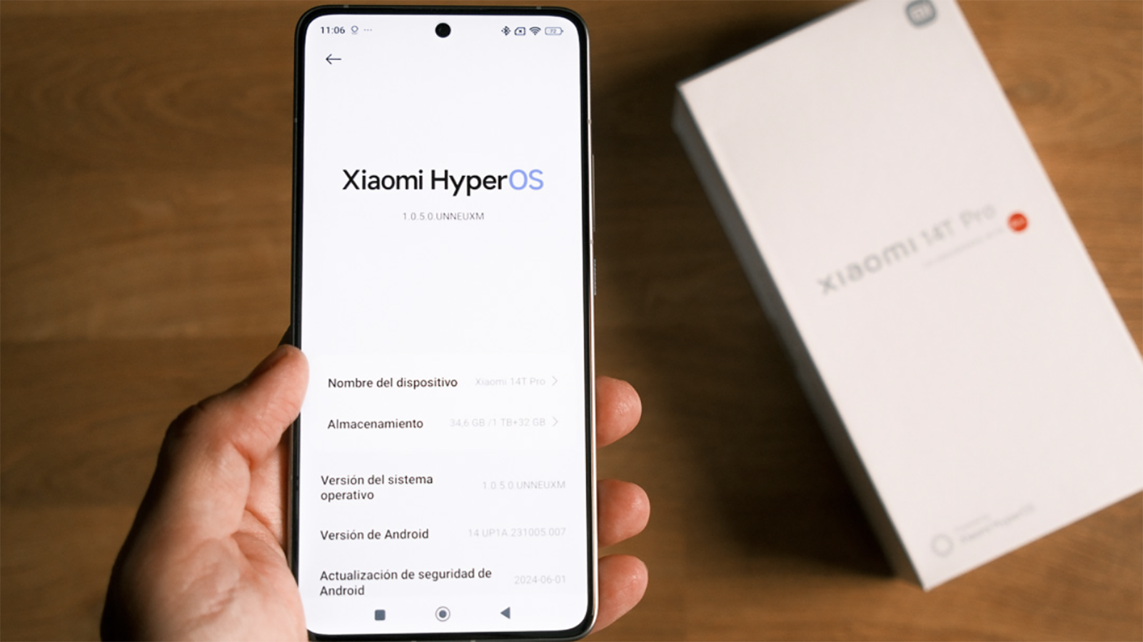 Xiaomi HyperOS en Xiaomi 14T