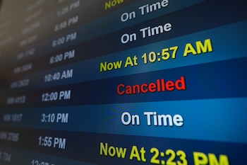 El tráfico aéreo en EEUU