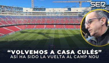 Regreso histórico al Camp Nou: así contó 'Carrusel Deportivo' la vuelta del Barça a casa: "Hoy es un día emotivo, un día de sentimientos y recuerdos" | Fútbol