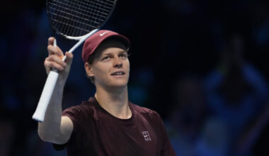 Sinner encadena 722 días sin perder bajo techo y presenta candidatura a revalidar el título de maestro