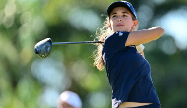 La nieta de Trump, última en su debut en el LPGA Tour tras la primera ronda