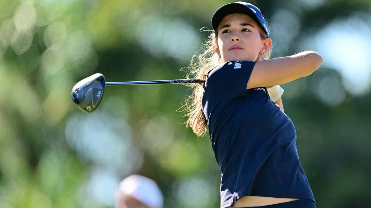 La nieta de Trump, última en su debut en el LPGA Tour tras la primera ronda