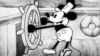 Un fotograma de Steamboat Willie