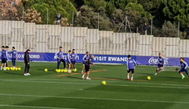 El Atlético se ejercita... ¡sin porteros ni Julián Alvarez!