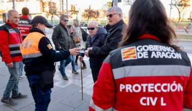 Aragón recomienda mascarilla en los centros sanitarios y en las residencias en Zaragoza