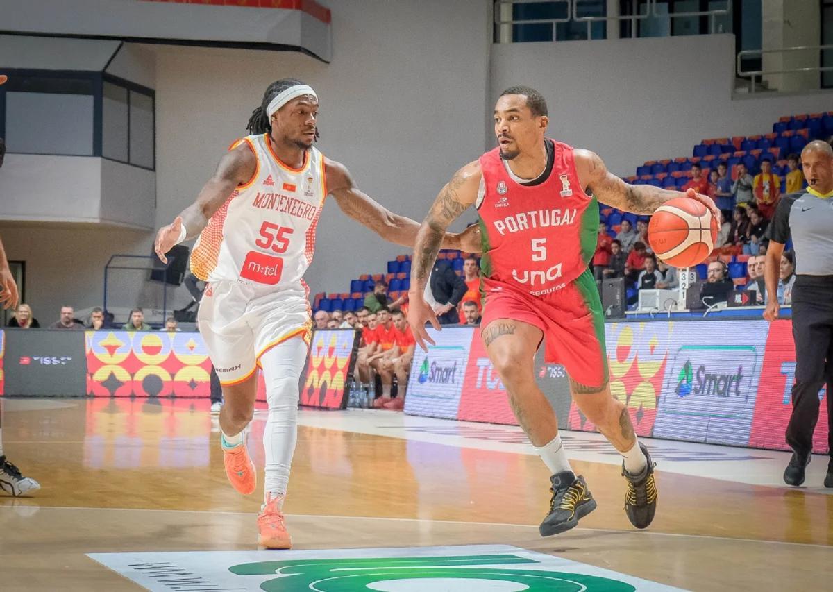 Kendrick Perry volvió este jueves a un partido oficial con Montenegro.