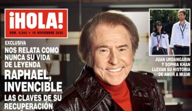 de la entrevista exclusiva con Raphael a una cita con Alejandra Gere