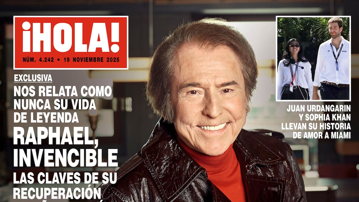 de la entrevista exclusiva con Raphael a una cita con Alejandra Gere