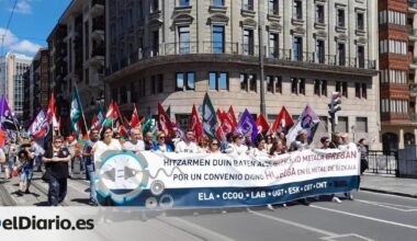 Arrancan las negociaciones del Metal de Bizkaia, uno de los más importantes en la industria, en medio del debate sobre los salarios mínimos