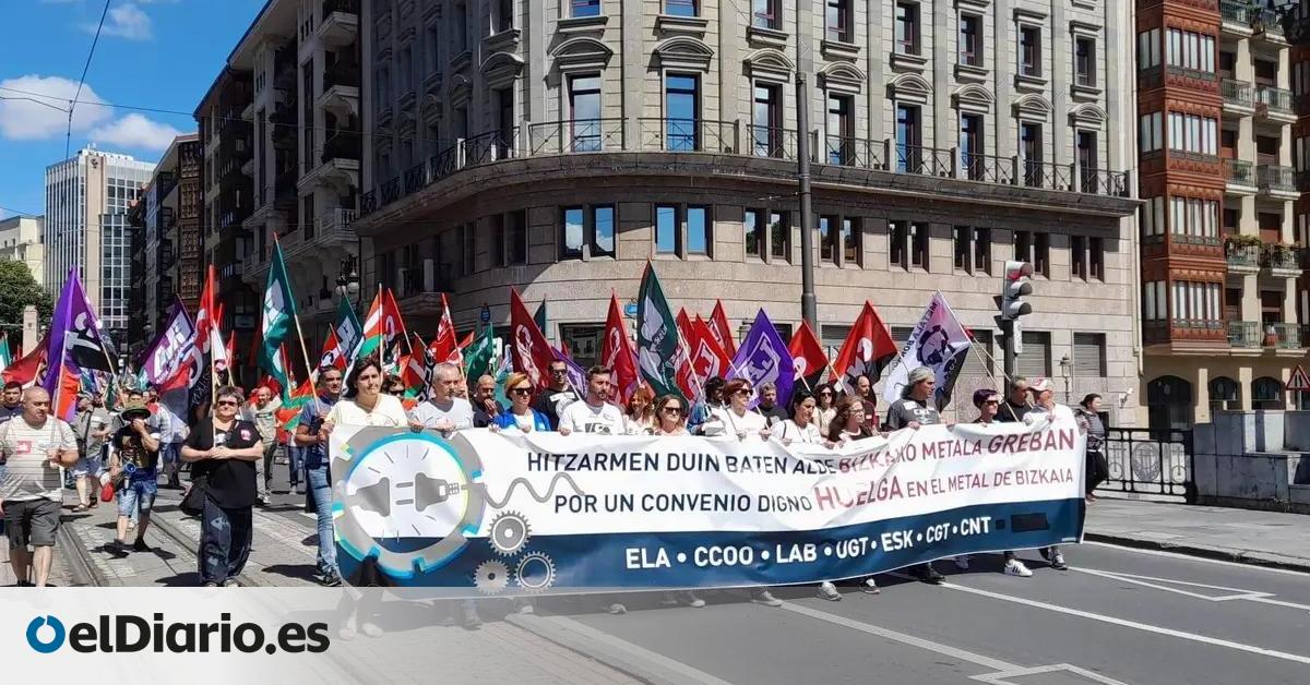 Arrancan las negociaciones del Metal de Bizkaia, uno de los más importantes en la industria, en medio del debate sobre los salarios mínimos