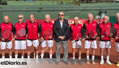 Estos ocho tenistas suman más de 600 años y son campeones del mundo en las categorías de mayores de 75 y 85 años