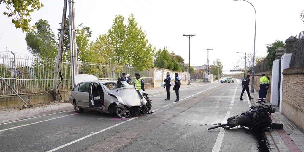 Muere una joven de 22 años en un brutal accidente de madrugada en Salamanca