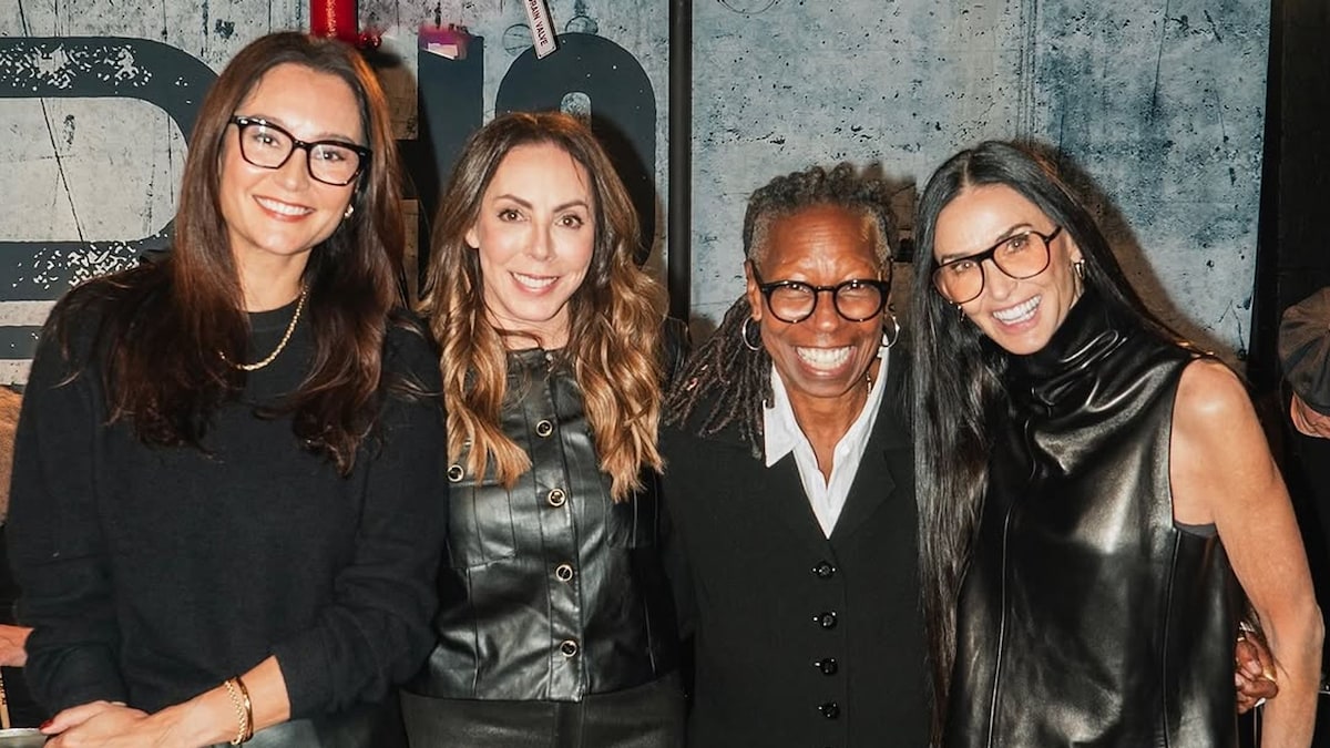 Emma Heming arropada por Demi Moore en el emotivo homenaje a Bruce Willis