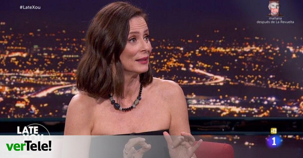 Aitana Sánchez-Gijón bromeó en 'Late Xou' con un mensaje a los jefes de Netflix por 'Respira': "Vamos a revisar esto"