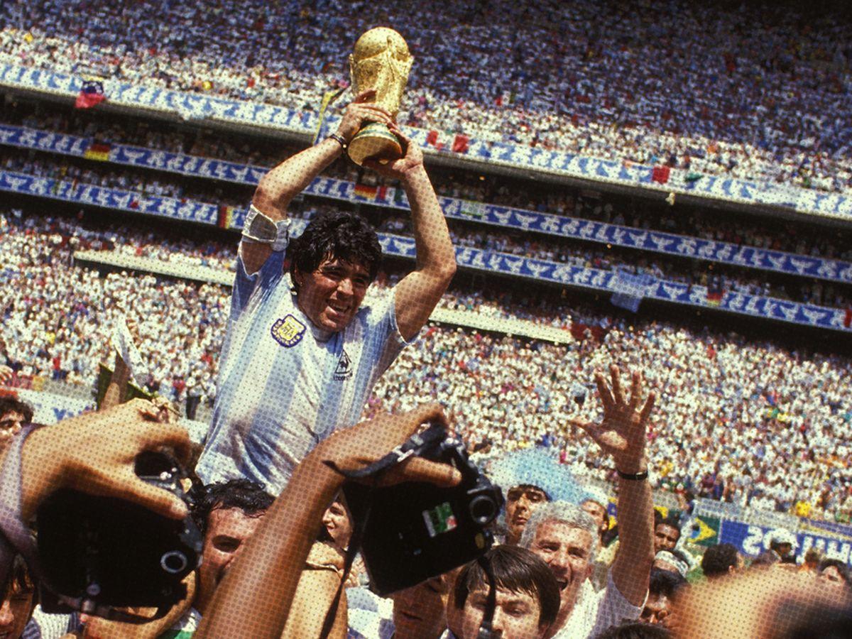 Maradona, campeón del mundo en 1986