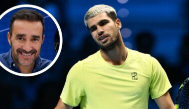 «He visto a Carlos gestualmente...»