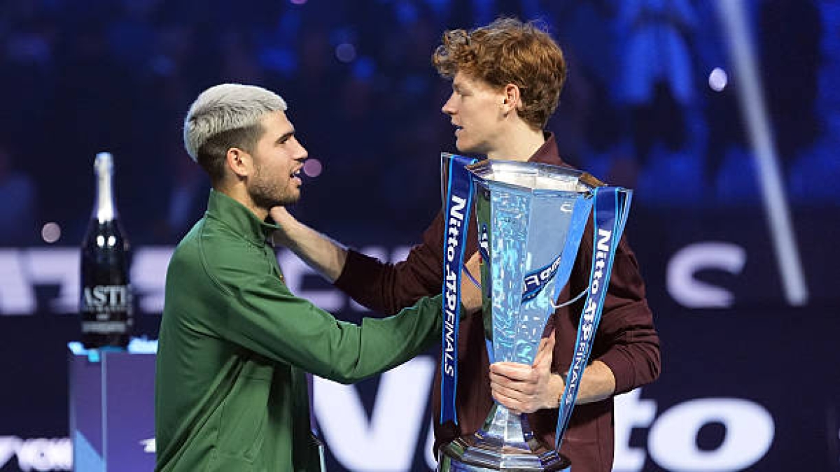 Lucha por número 1 del mundo entre Alcaraz y Sinner. Foto: gettyimages