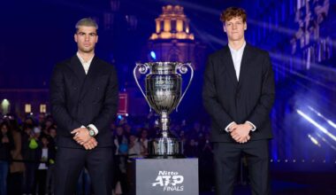 Carlos Alcaraz y Jannik Sinner deciden el ATP Year-End No. 1 presented by PIF en las Nitto ATP Finals.