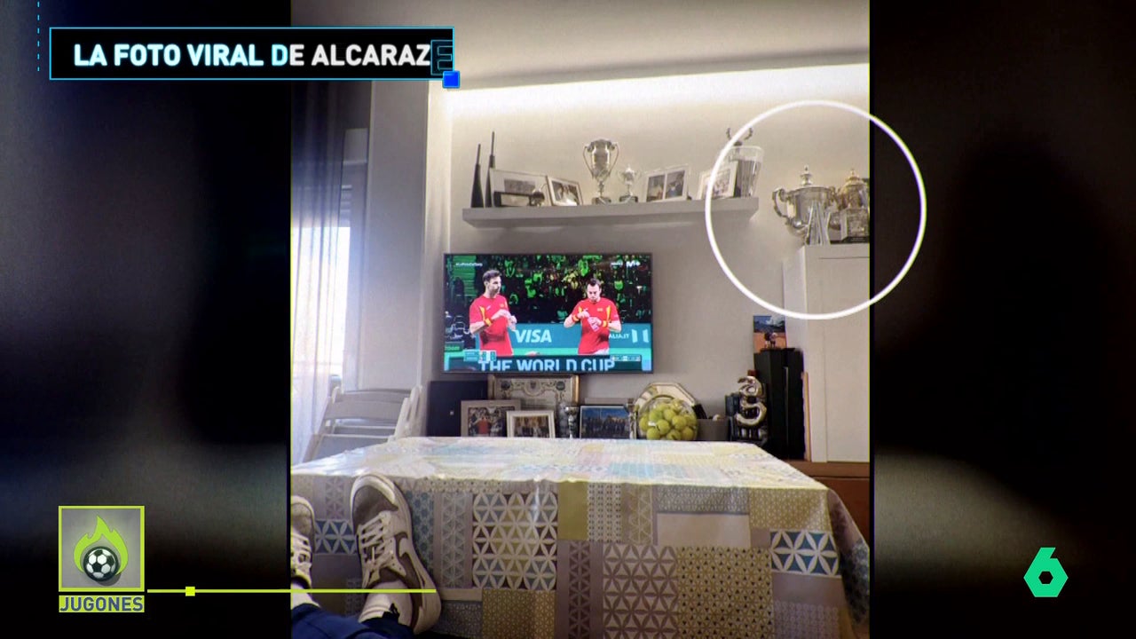 así guarda todos sus trofeos en el salón de casa