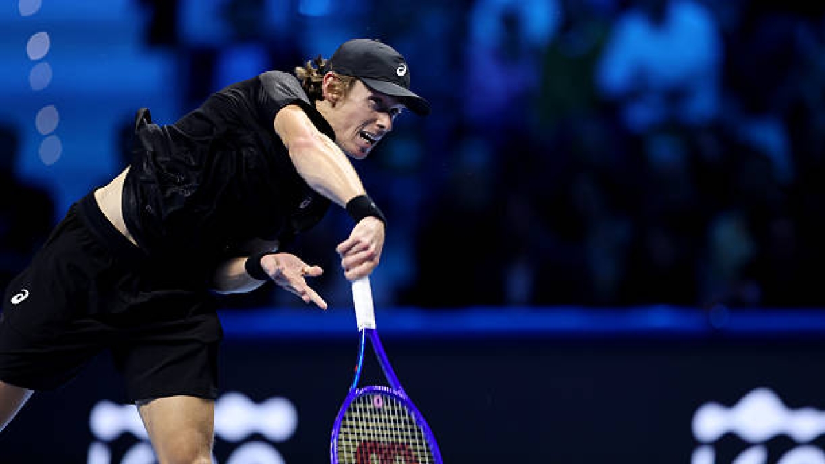 Álex de Miñaur, hundido en ATP Finals 2025. Foto: gettyimages