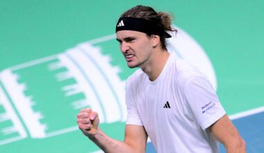 Zverev le cierra la puerta a Munar para llevar la eliminatoria al dobles. Foto: Getty