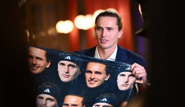 Alexander Zverev en el Media Day de las ATP Finals 2025. Foto: Getty